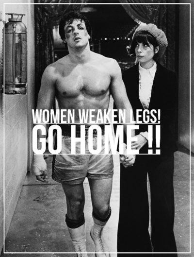 Women weaken legs by Bertrand Goncalves