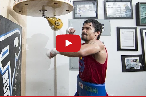 Easy, Manny s’entraîne aussi en live